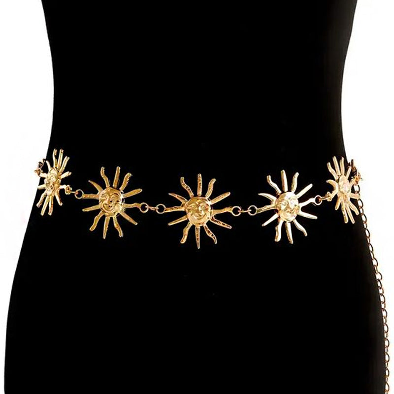 Chaîne De Ventre Dorée Réglable Pour Femme - Ceinture Dorée