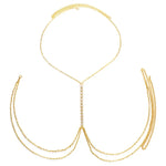 Bijou de Corps en Cristal Bralette - Ellie
